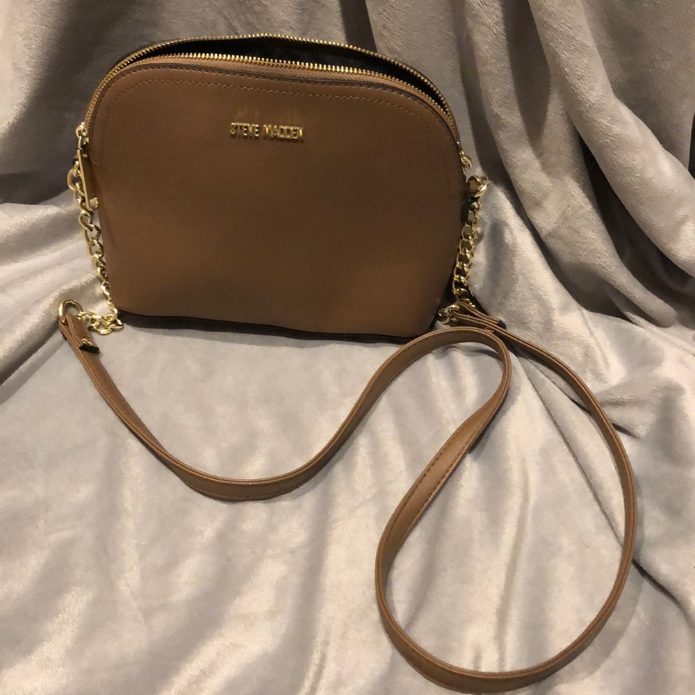 Brown Steve Madden crossbody bag